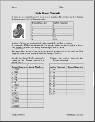 Word Problems -Football theme (upper el-middle)