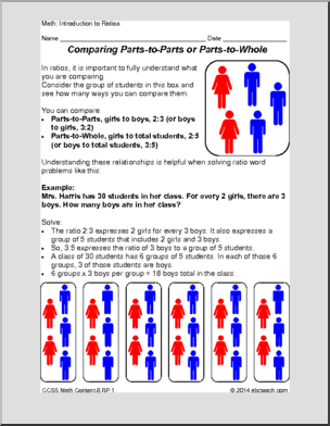 Math: Introduction to Ratios (grade 6)