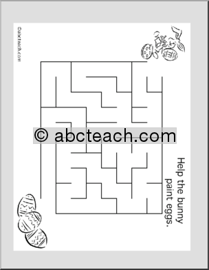 Maze: Easter 1 (easier)