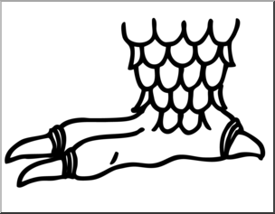Clip Art: Monster Claws and Paws 1 B&W