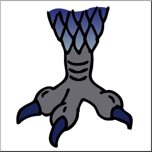 Clip Art: Monster Claws and Paws 3 Color