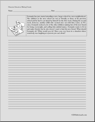 Writing Prompt: New Friend