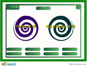 Interactive: Notebook: Math – Find the Factor