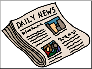 Clip Art: Newspaper Color 1