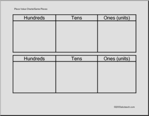 Place Value (hundreds) Math Game