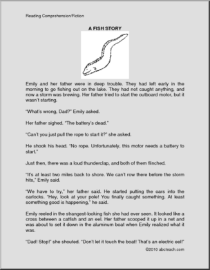 Fiction: A Fish Story (elementary)
