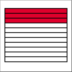 Clip Art: Rectangle11 03/11 Color