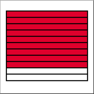 Clip Art: Rectangle11 09/11 Color