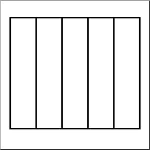 Clip Art: Rectangle05 0/5 Color