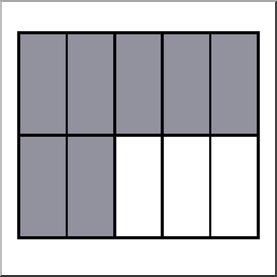 Clip Art: Rectangle10 07/10 Color