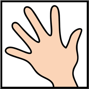 Clip Art: Senses 1 Touch Color