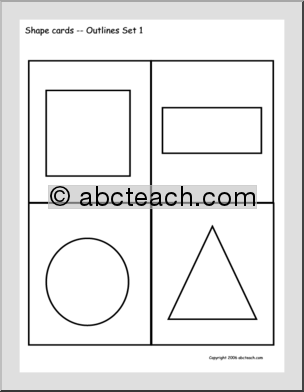 Shapes Flashcards