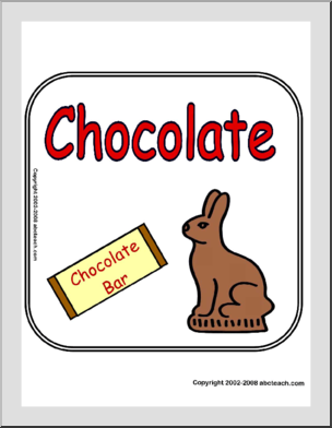 Theme Sign: Chocolate