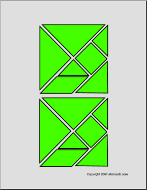 Green Tangram