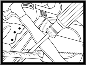 Clip Art: Tools B&W